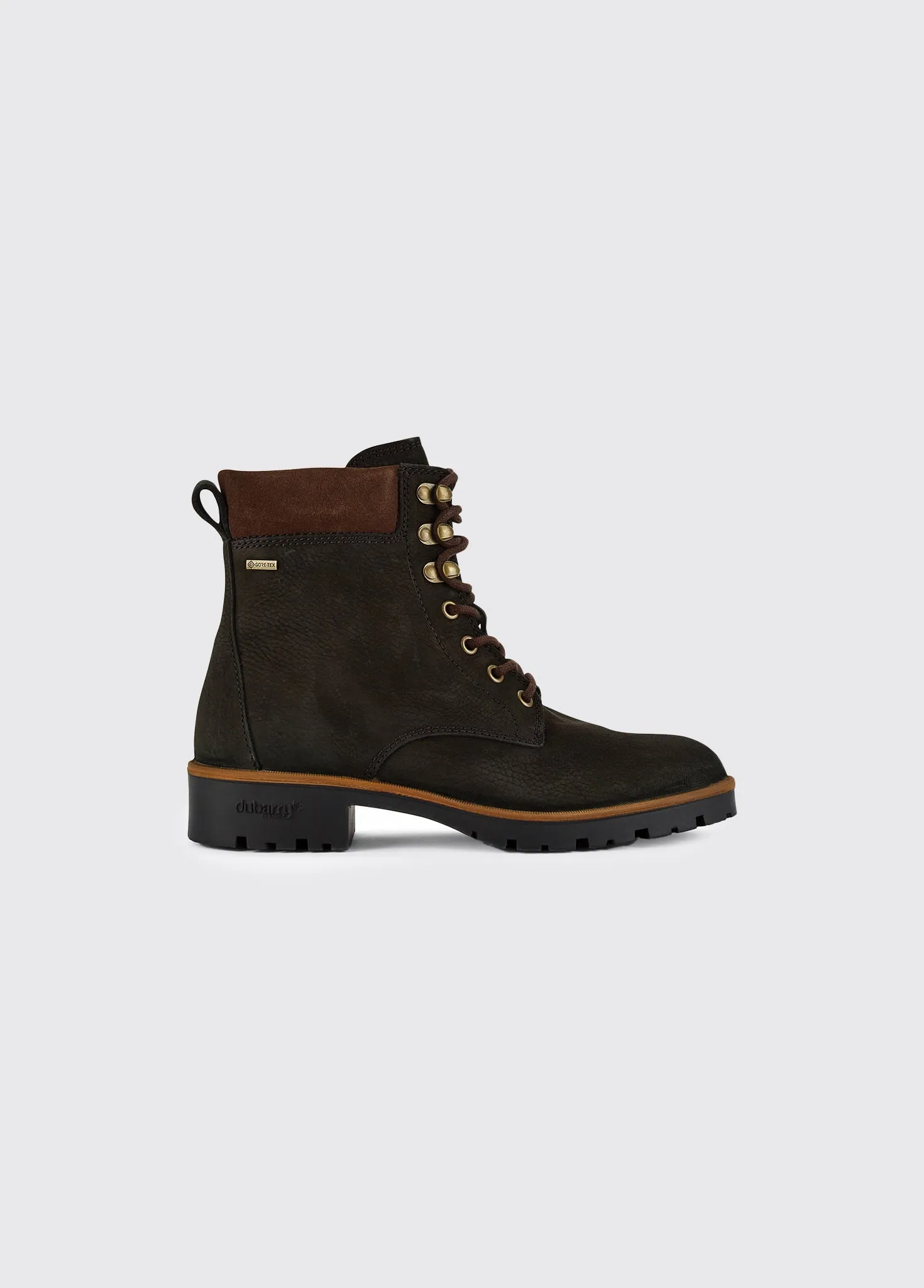 Strokestown Lace Up Ankle Boot - Black