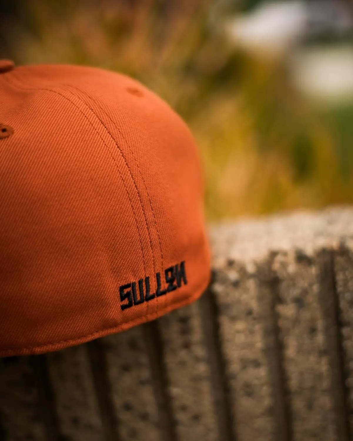 Sullen Badge Fitted Tattoo Lifestyle Logo Flat Bill Hat