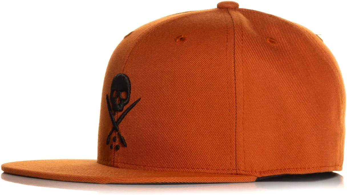 Sullen Badge Fitted Tattoo Lifestyle Logo Flat Bill Hat
