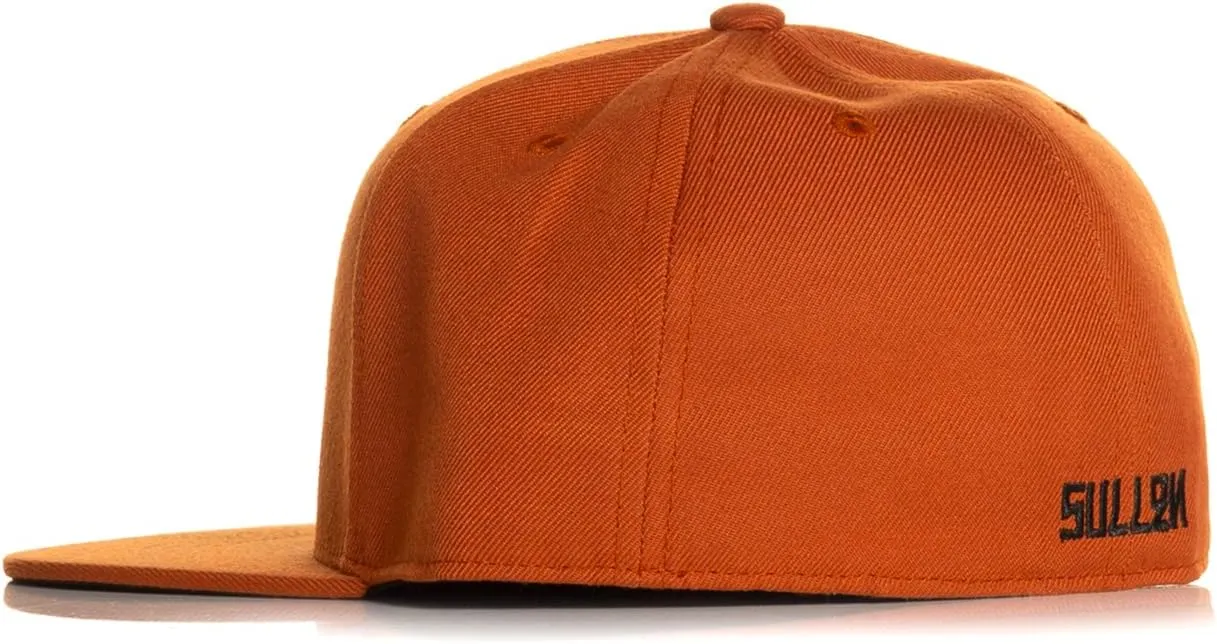 Sullen Badge Fitted Tattoo Lifestyle Logo Flat Bill Hat