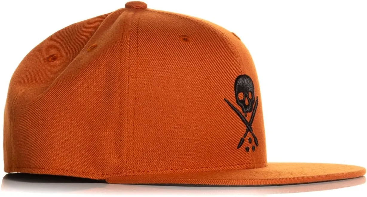 Sullen Badge Fitted Tattoo Lifestyle Logo Flat Bill Hat