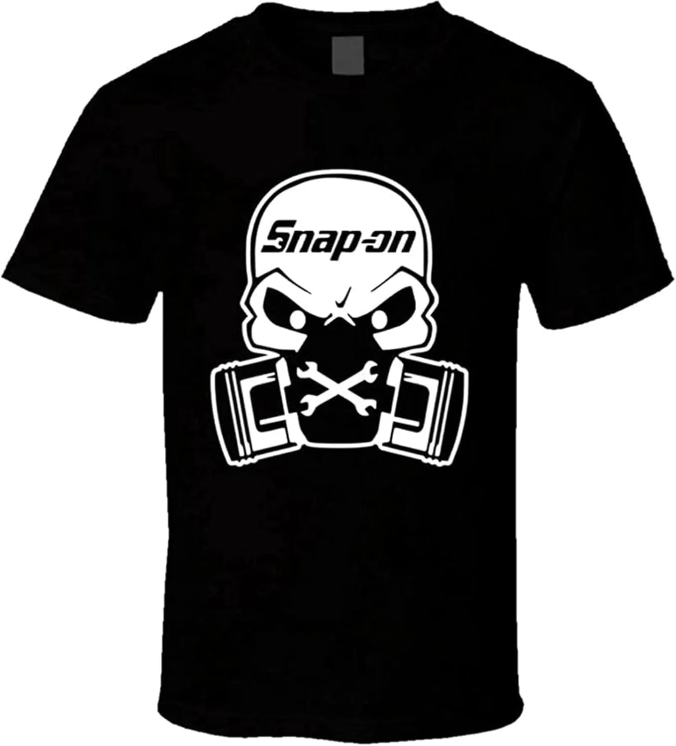 T Shirt Adult Snap On Mechanic Short Sleeve Funny Retirement Mens Tee Gifts Black