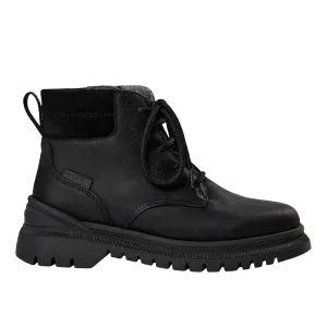 TEX Lace-up boot with zipper