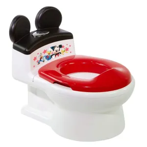 The First Years Disney Mickey Mouse Potty Training Toilet Seat - Portable 2-in-1 Attachment for Toddlers 18 Months and Up