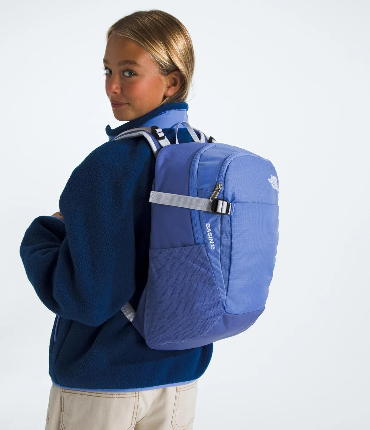 THE NORTH FACE Basin 15 Daypack - PFAS Free, Virtual Blue/Indigo Plum, One Size