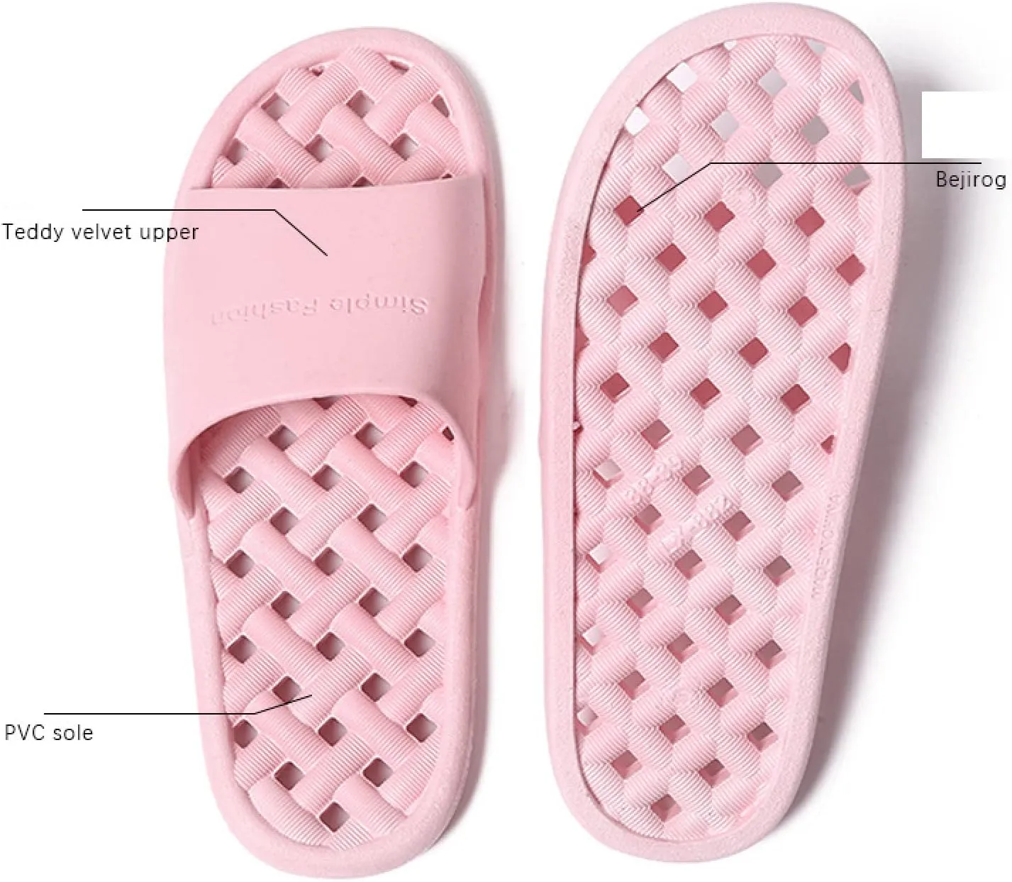 Therapeutic Massage Slippers,Acupressure Foot Massager,Bathroom Bath Slippers, Non-Slip Quick-Drying Household Shoes,Black,40-41