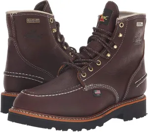 Thorogood American Heritage 1957 Series - Flyway Waterproof 6" Moc Toe Brown 11 D (M)