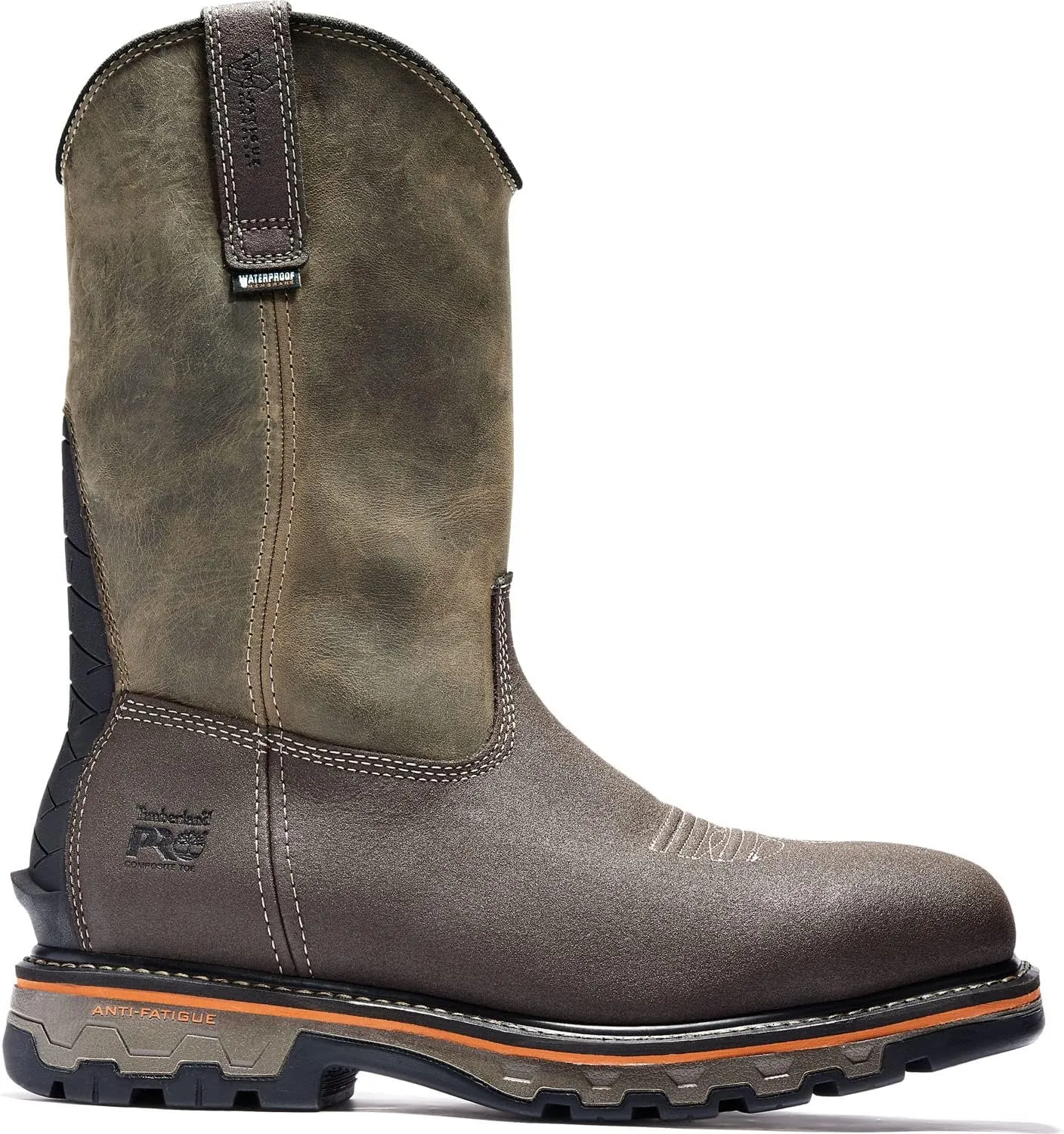 Timberland PRO Men's True Grit Pull on Composite Safety Toe Waterproof Industrial Western Work Boot