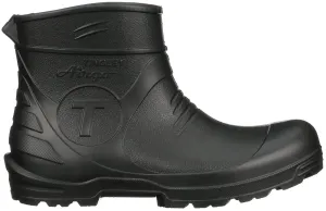 Tingley Airgo 21121 Ultra Lightweight EVA Low Cut Boot with Cleated Outsole, Mens 6 / Womens 8, Black