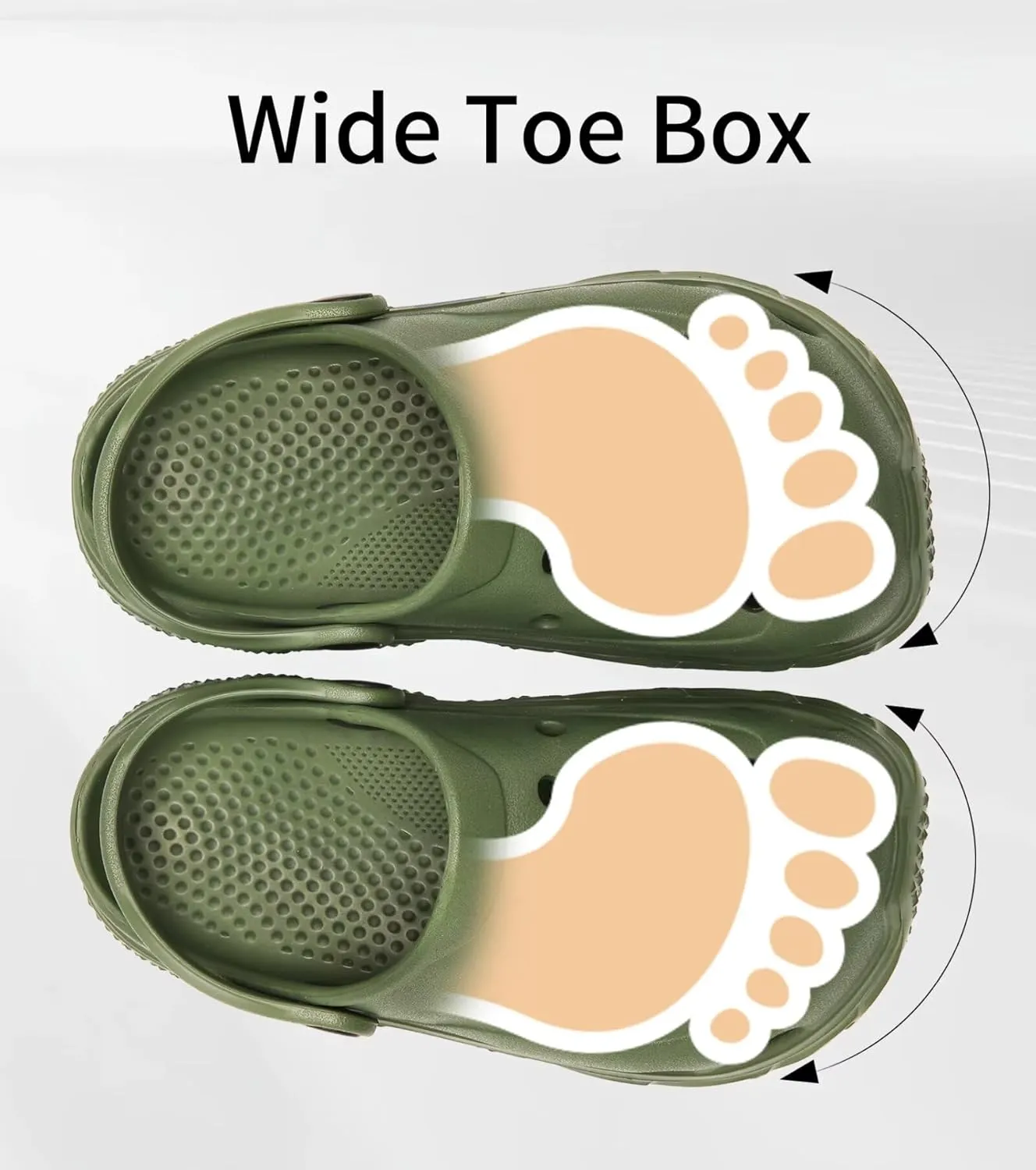 Toddler Kids Clogs for Boys Girls Comfortable Slip on Sandals Beach Pool Slipper