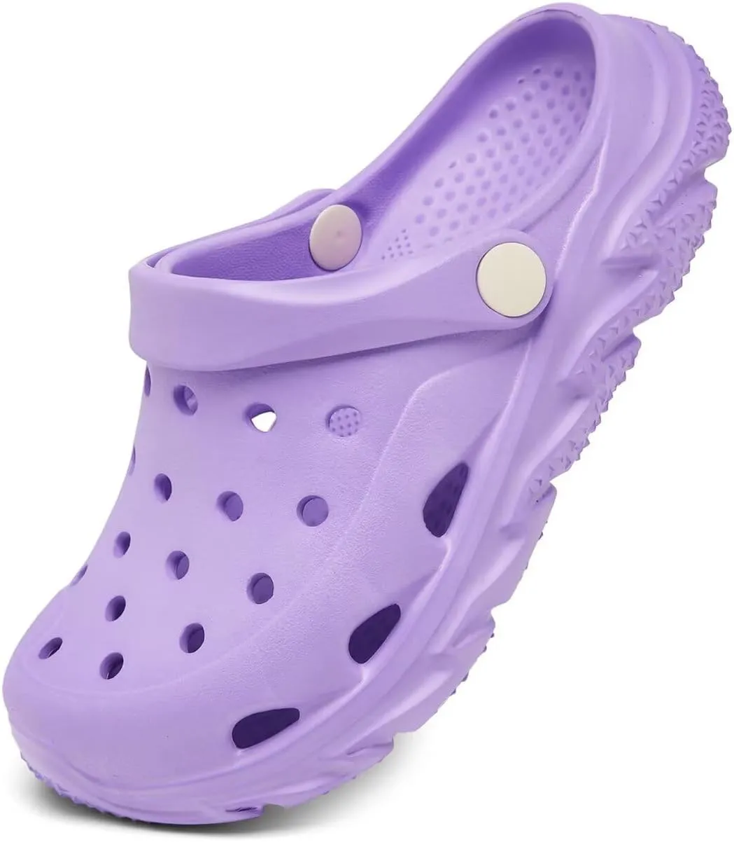 Toddler Kids Clogs for Boys Girls Comfortable Slip on Sandals Beach Pool Slipper