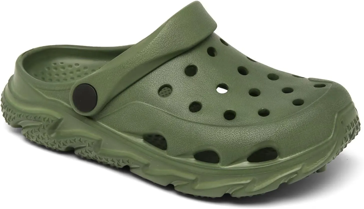 Toddler Kids Clogs for Boys Girls Comfortable Slip on Sandals Beach Pool Slipper