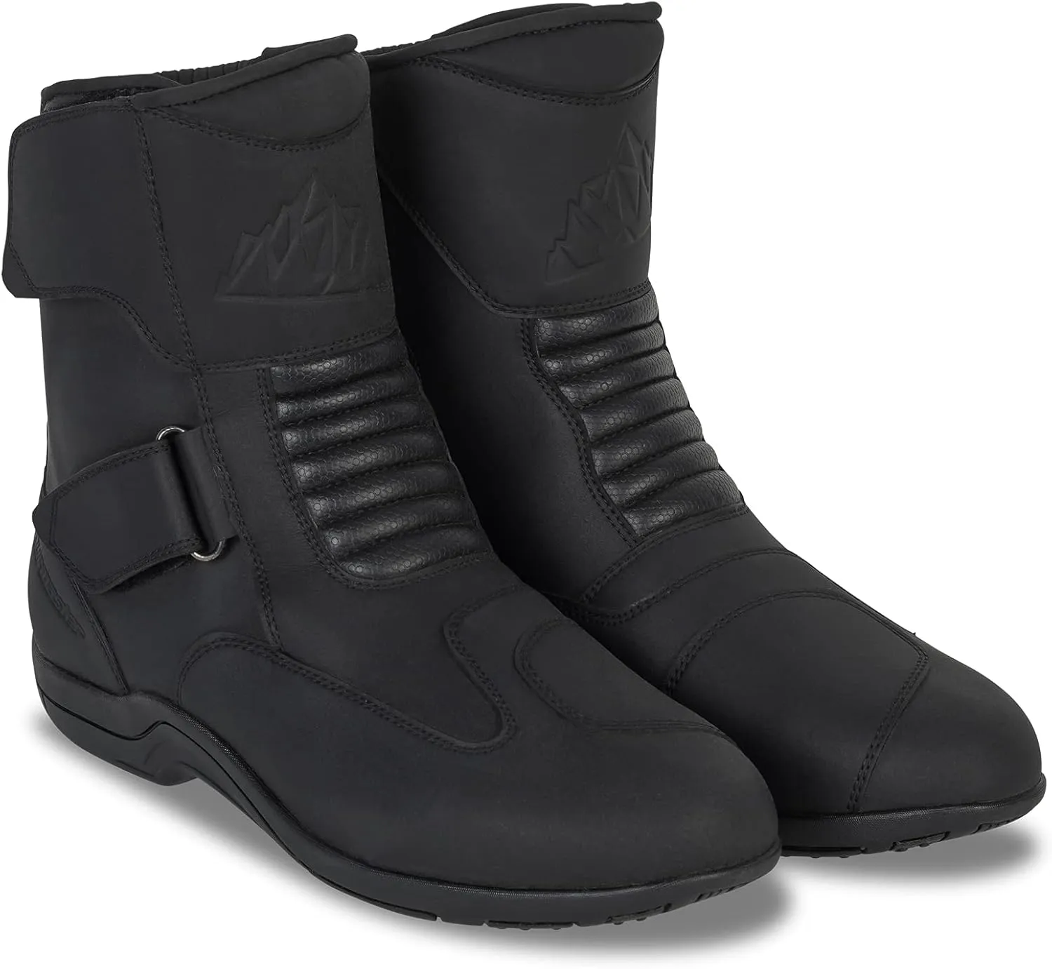 Tour Master Echo Waterproof Men's Street Motorcycle Boots - Black / 12.5