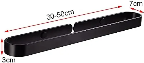 Towel Racks Towel Rail Towel Rails Towel Racks, for Bathroom, Towel Bar Holder, Holder, Wall Mounted Bathroom Hand Towel Holder Hanging Holder, Aluminum Slipper Rack Bath Accessories/30Cm/a-50cm-a(50c
