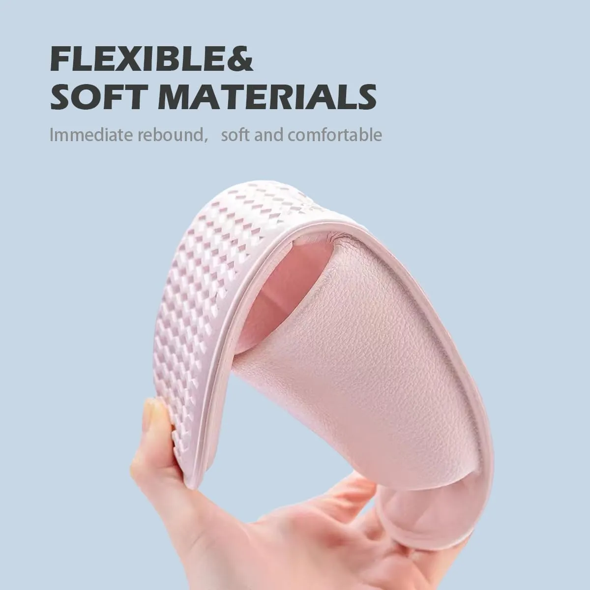 Travel Slippers for Women and Men, Portable Foldable Slippers with Storage Bag, Soft Comfy Non-Slip Quick Dry House Bathroom Shower Shoes Spa Gym Swimming Beach Sandals