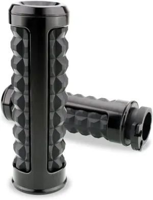 TSUNG Handlebar Grips 1 Inch Motorcycle 25MM Throttle Hand Grip
