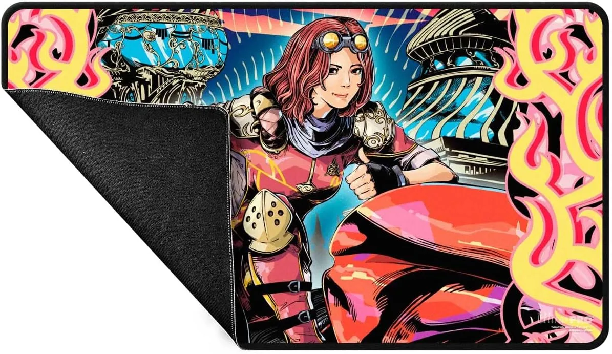 Ultra PRO - Aetherdrift Chandra, Spark Hunter AR Enhanced Playmat for Magic: The Gathering, Use as Mousepad, Desk Mat, Protects MTG Cards During Gameplay, TCG Trading Card Games