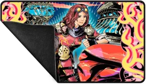 Ultra PRO - Aetherdrift Chandra, Spark Hunter AR Enhanced Playmat for Magic: The Gathering, Use as Mousepad, Desk Mat, Protects MTG Cards During Gameplay, TCG Trading Card Games