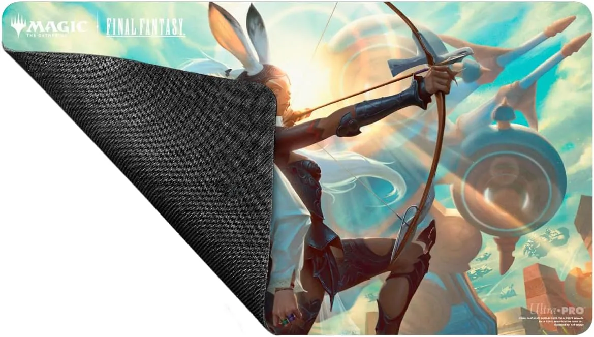 Ultra PRO - Final Fantasy x Universes Beyond Baltheir and Fran Playmat for Magic: The Gathering | Card Game Playmat, Final Fantasy Collectibles, Desk Mat Mousepad
