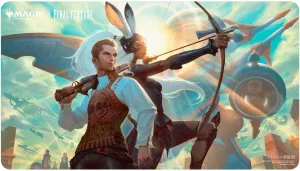 Ultra PRO - Final Fantasy x Universes Beyond Baltheir and Fran Playmat for Magic: The Gathering | Card Game Playmat, Final Fantasy Collectibles, Desk Mat Mousepad