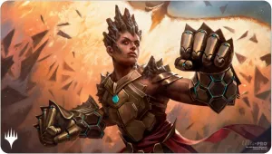 Ultra Pro - Magic: The Gathering Phyrexia All Will Be One - Collectible Card Playmat (Neyali, Suns’ Vanguard) Perfect for Protecting Collectible Cards, Mouse Desk Pad