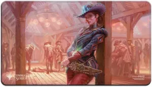 Ultra PRO - Outlaws of Thunder Junction Stitched Edge Playmat Ft. Marchesa for Magic: The Gathering, Limited Edition Unique Artistic Collectible Card Gaming TCG Playmat Accessory