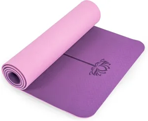 UMINEUX Yoga Mat Extra Thick 1/3'' Non Slip Yoga Mats for Women Eco Friendly TPE Fitness Exercise Mat with Carrying Sling & Storage Bag