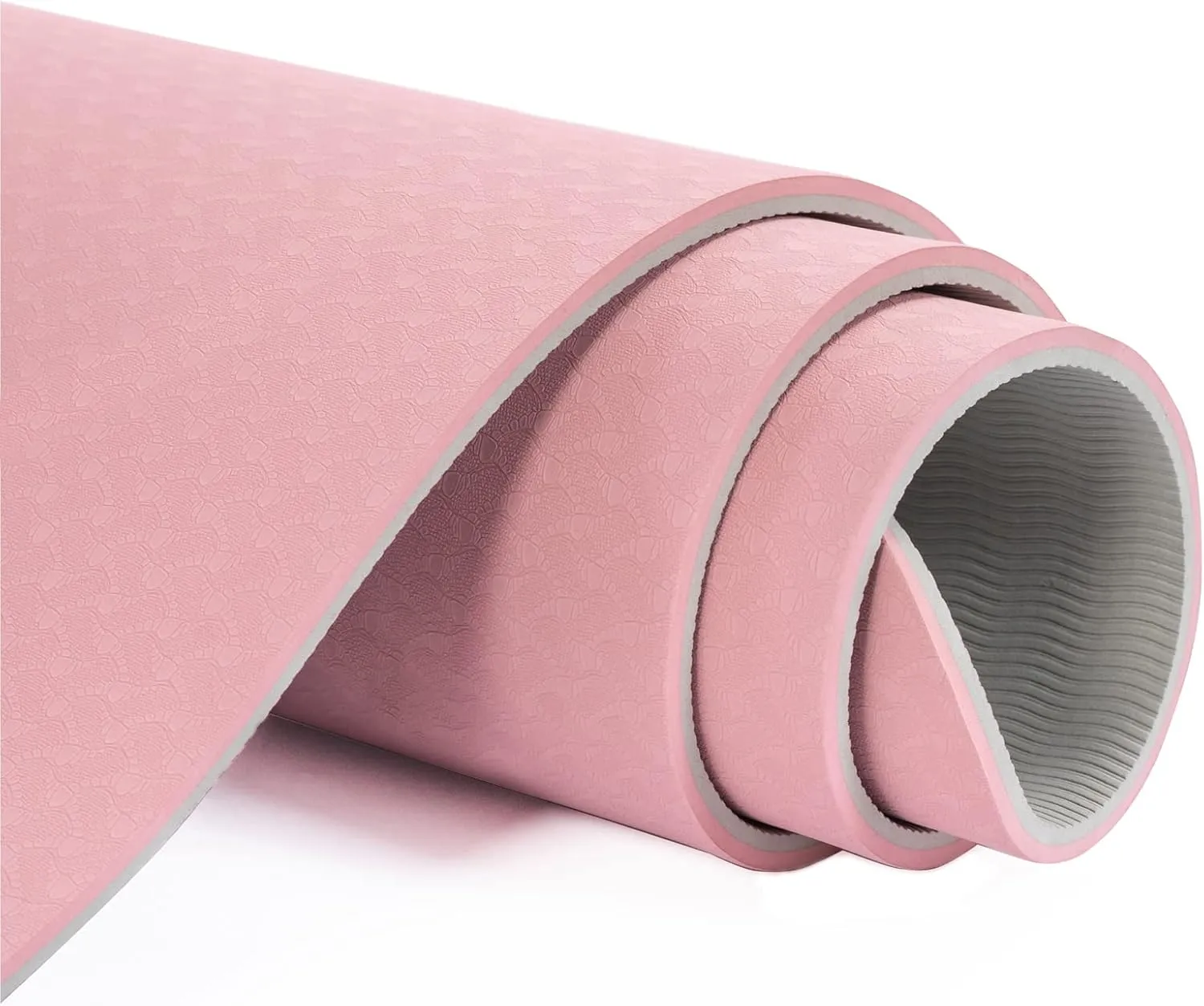 UMINEUX Yoga Mat Extra Thick 1/3'' Non Slip Yoga Mats for Women Eco Friendly TPE Fitness Exercise Mat with Carrying Sling & Storage Bag