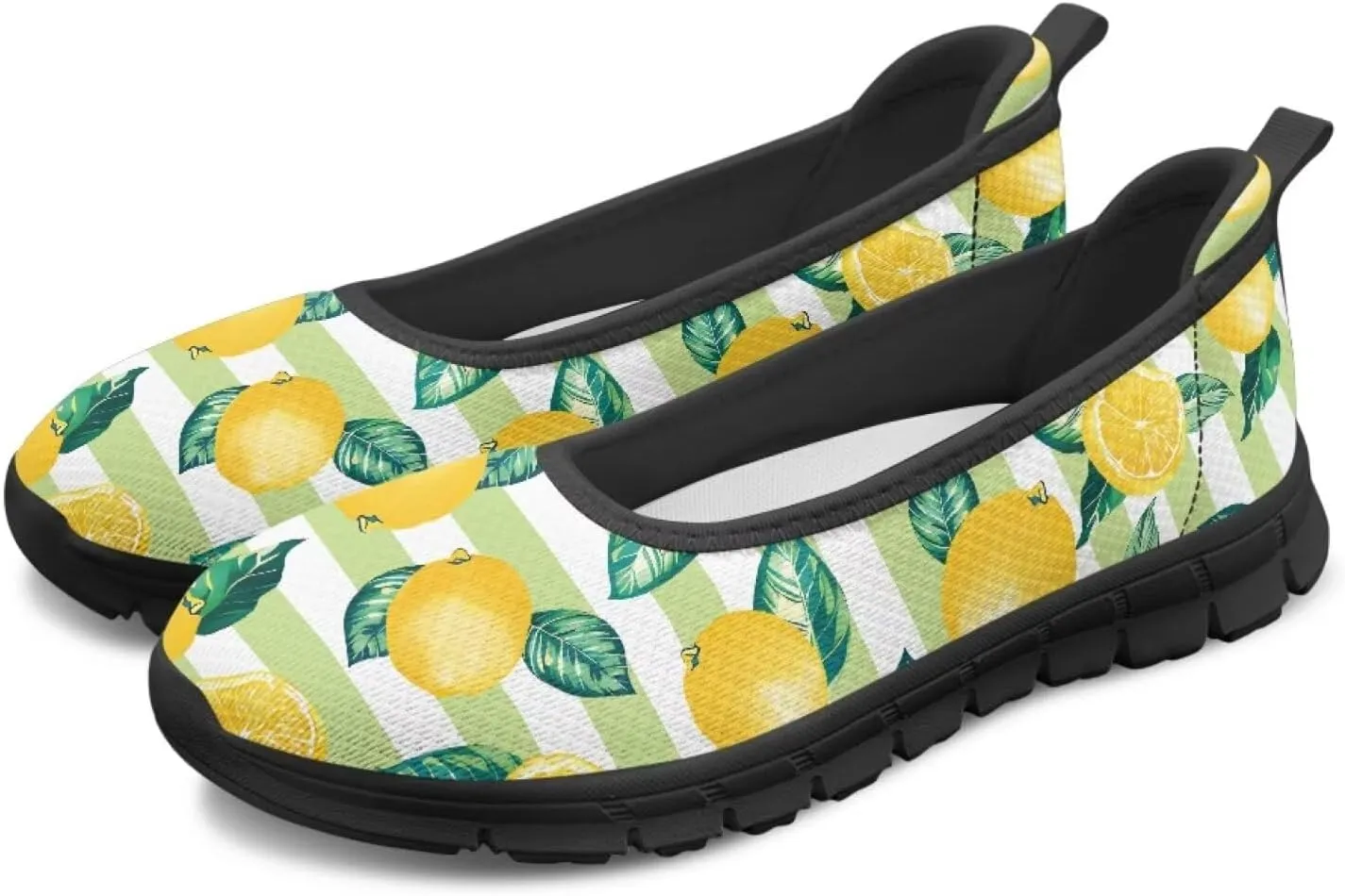 UNICEU Women's Slip On Casual Shoes Breathable Mesh Fashion Loafers Lightweight Non-Slip Comfort Walking Work Sneakers