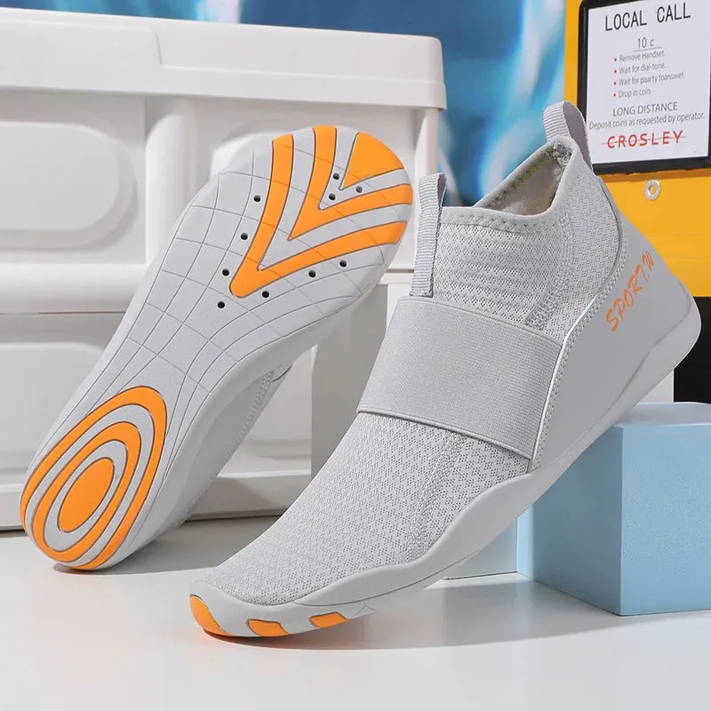 Unisex  Aqua Shoes Women Swimming Footwear Breathable Beach Breathable Trekking Hiking Wading Outdoor Sports Water Sneakers
