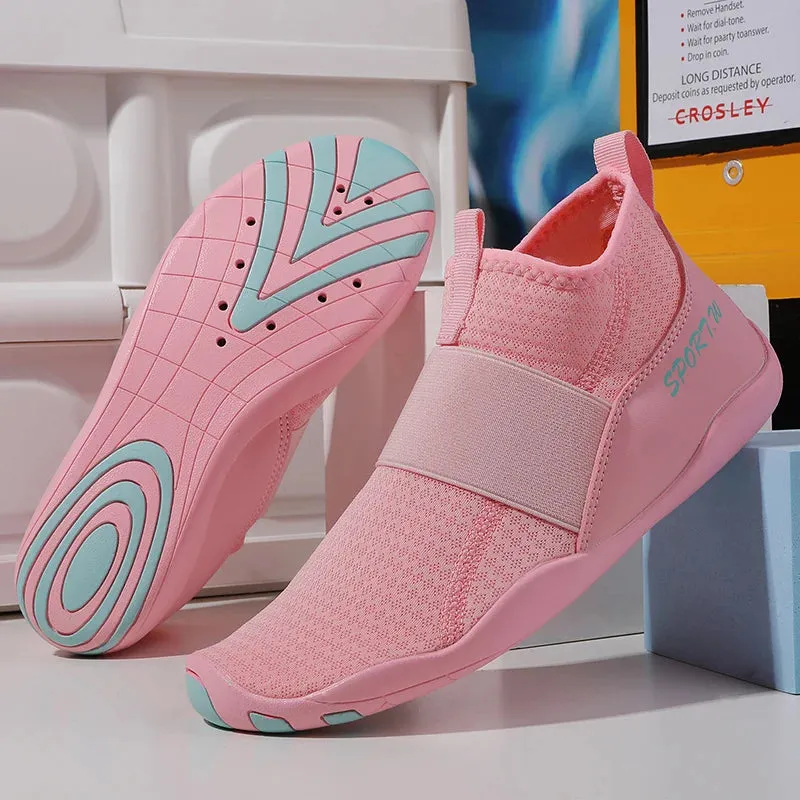 Unisex  Aqua Shoes Women Swimming Footwear Breathable Beach Breathable Trekking Hiking Wading Outdoor Sports Water Sneakers