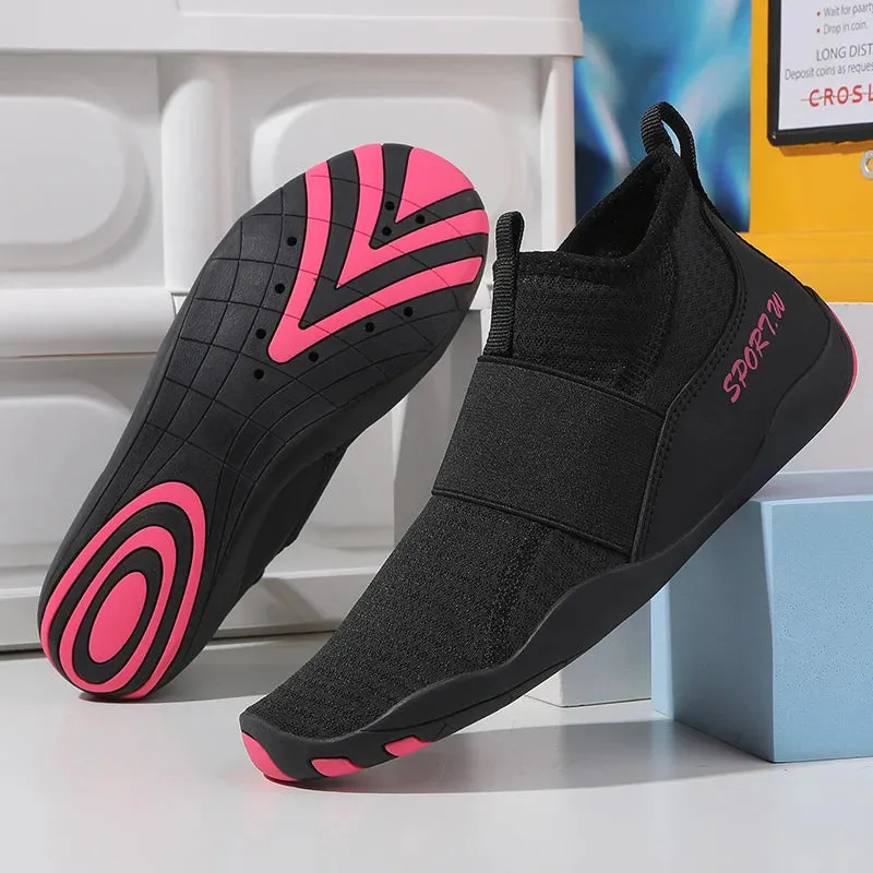 Unisex  Aqua Shoes Women Swimming Footwear Breathable Beach Breathable Trekking Hiking Wading Outdoor Sports Water Sneakers