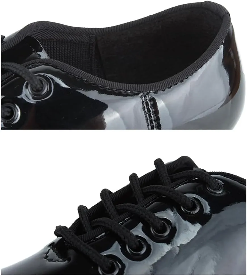 Unisex Kids Tap Shoes Lace up Dance Shoe for Girls Boys