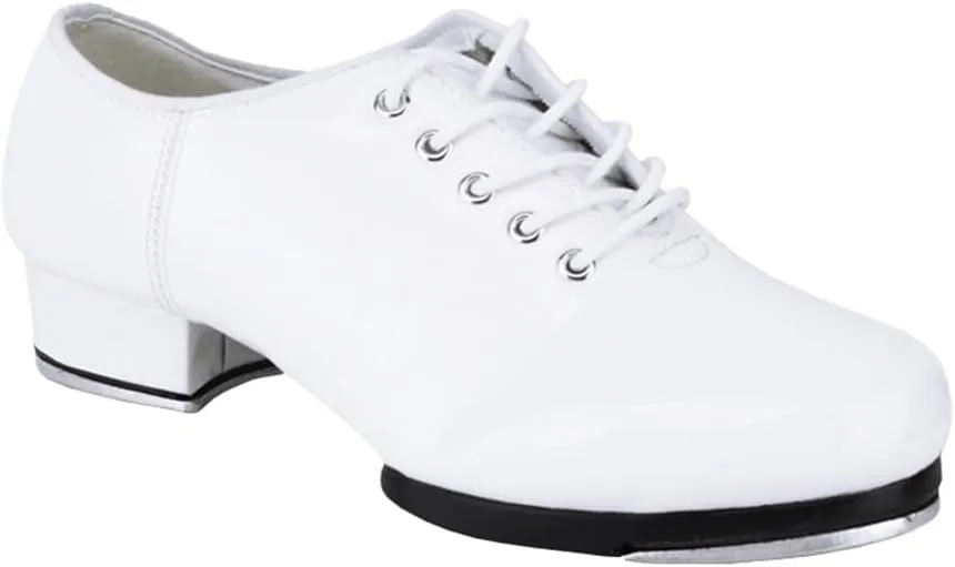 Unisex Kids Tap Shoes Lace up Dance Shoe for Girls Boys