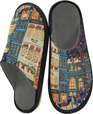 Unisex Slippers for Home Womens Bedroom Shoes Indoor Outdoor Slippers