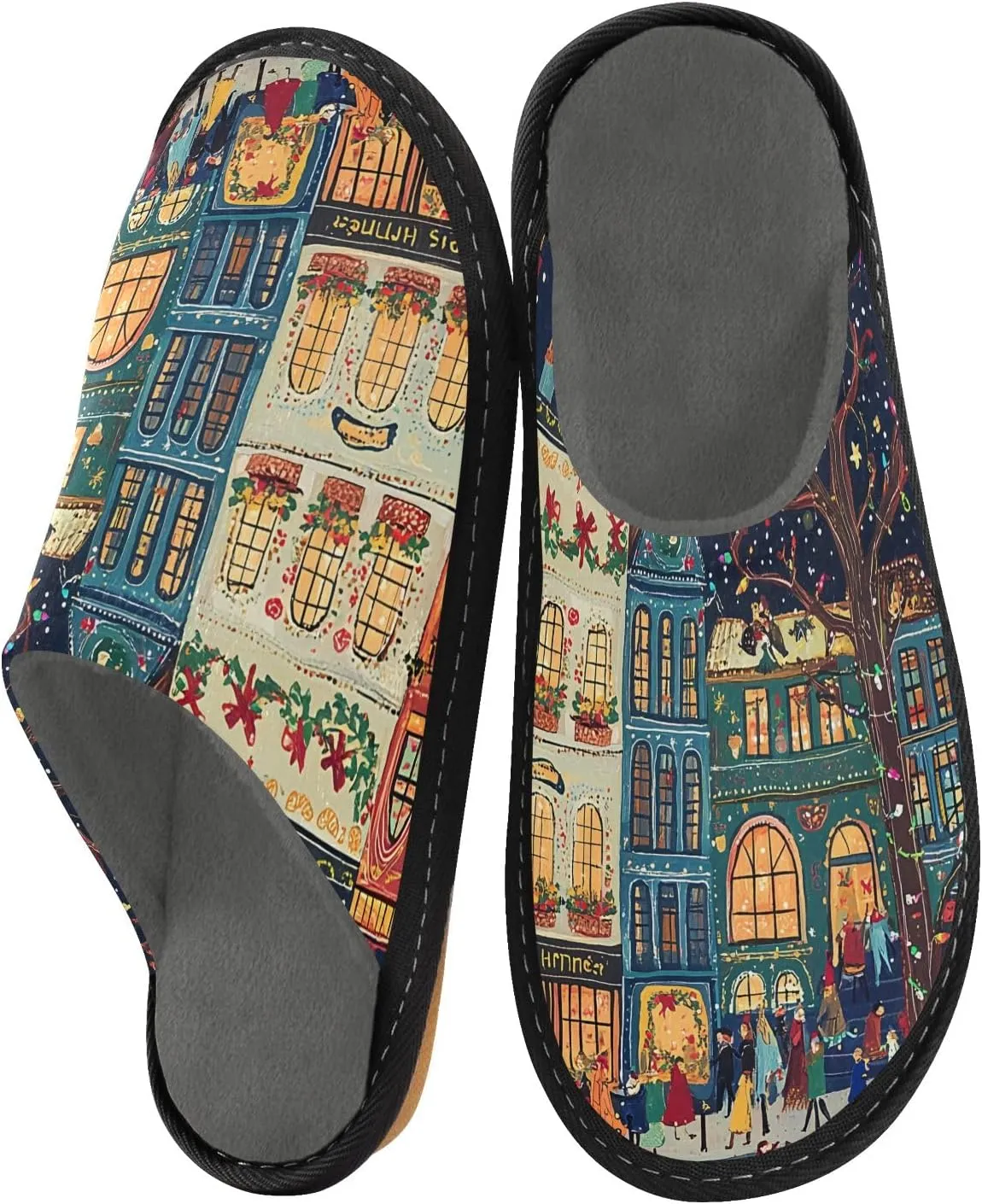 Unisex Slippers for Home Womens Bedroom Shoes Indoor Outdoor Slippers