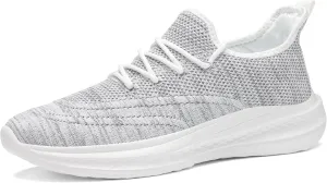 VAMJAM Men's Running Shoes Slip On Walking Shoes Non Slip Lightweight Workout Breathable Gym Sneakers Fashion Mesh Sneakers