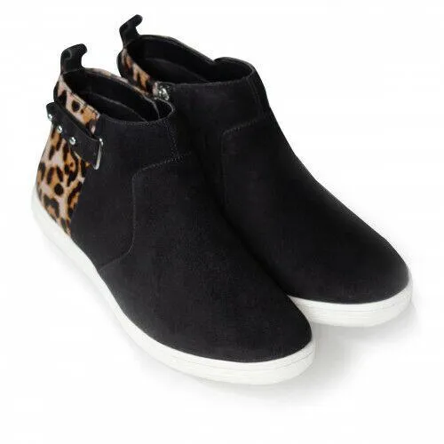 Van Dal 'Ruso' High Top Trainer in Black Size 3