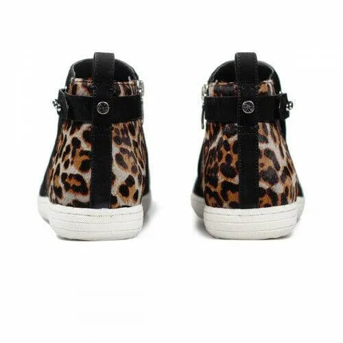 Van Dal 'Ruso' High Top Trainer in Black Size 3