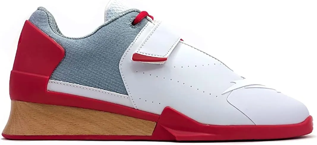 VELAASA Strake | Olympic Weightlifting Shoes | Men and Womens Heavy Lifting Shoes | Cross Training | Powerlifting Apparel | Shoes for Squats | Lifting Gear
