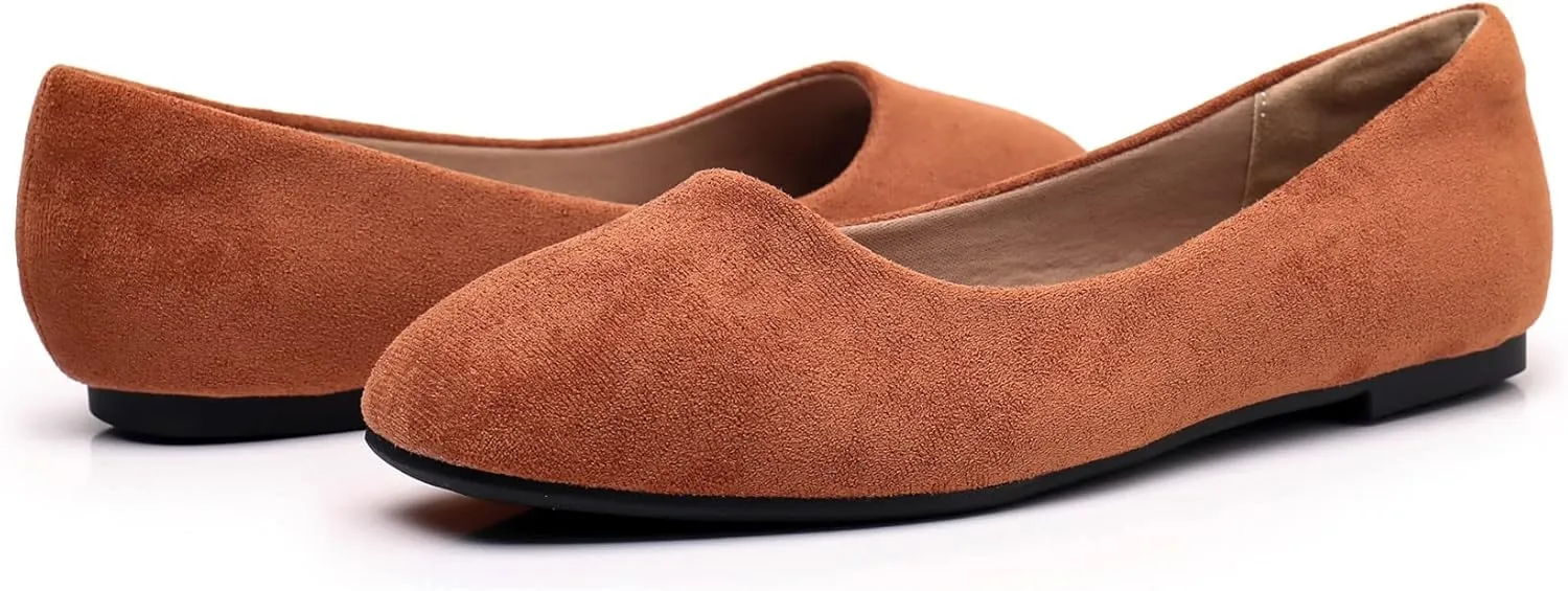 VenusCelia Women's Tile-Toe Flat Shoe
