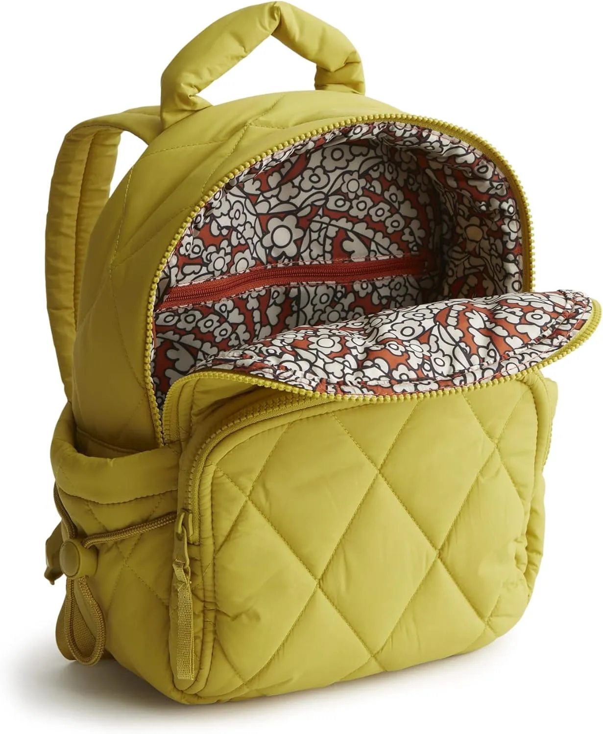 Vera Bradley Women's Featherweight Small Banbury Backpack, Golden Olive, One Size