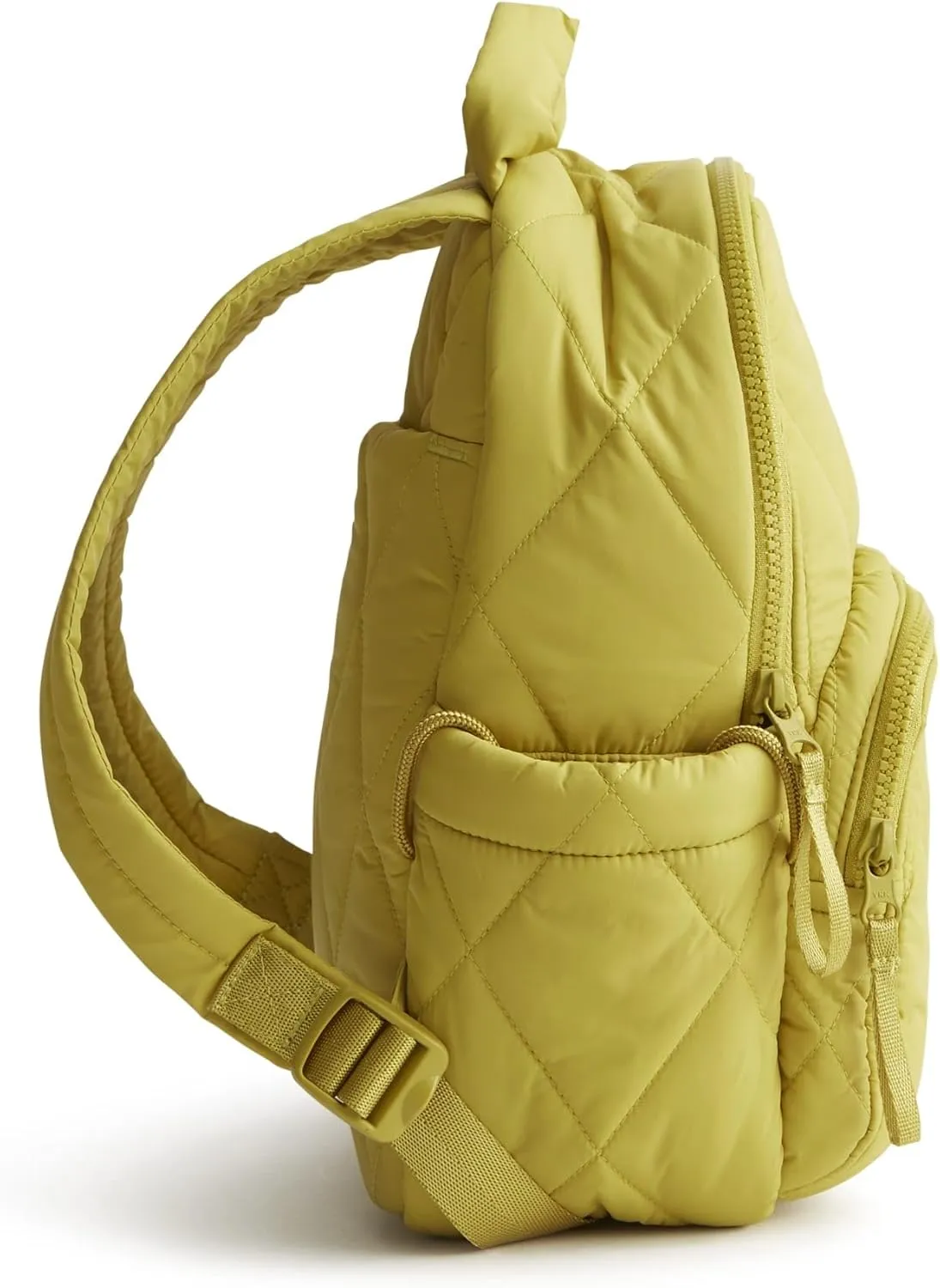 Vera Bradley Women's Featherweight Small Banbury Backpack, Golden Olive, One Size