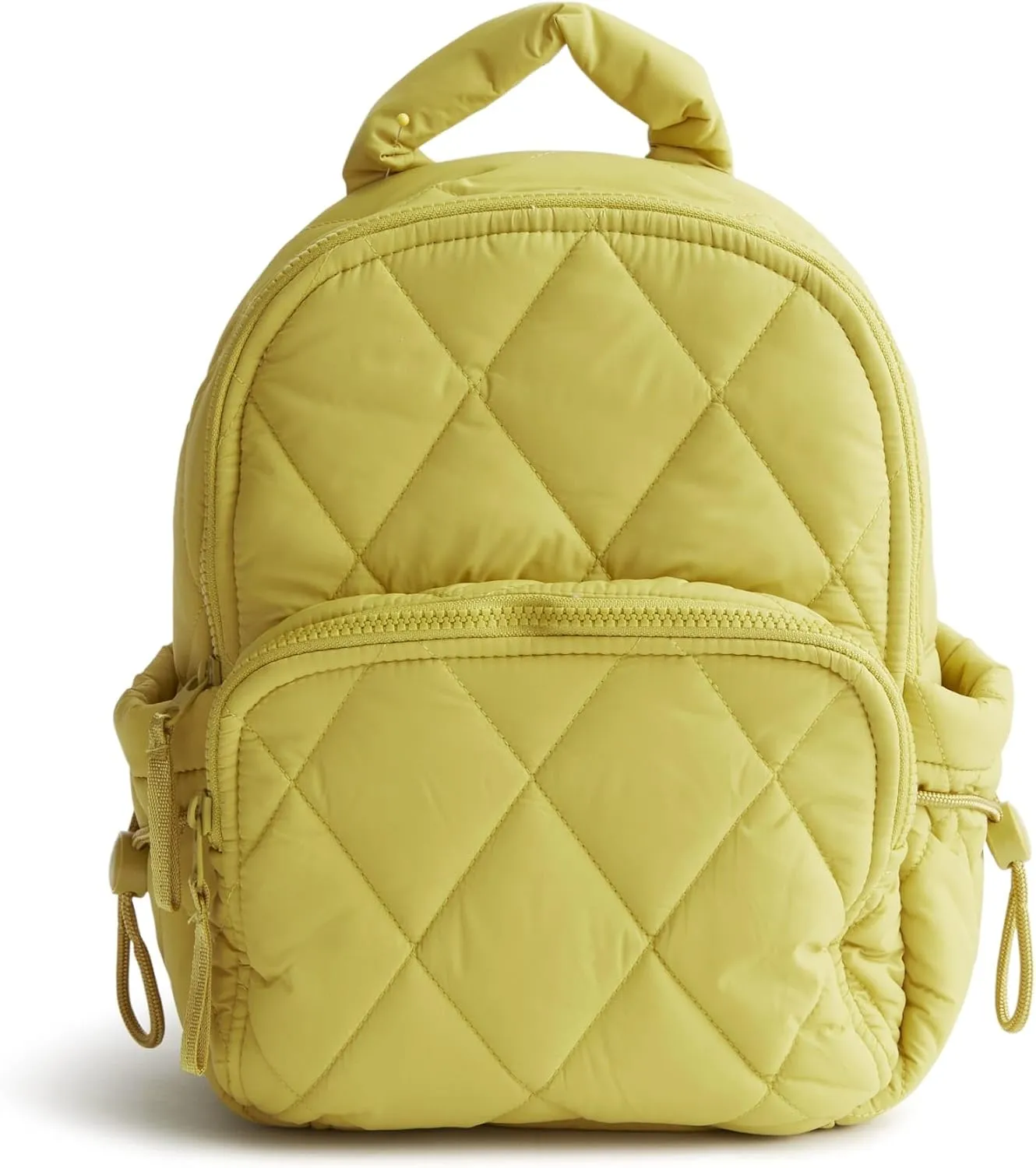 Vera Bradley Women's Featherweight Small Banbury Backpack, Golden Olive, One Size