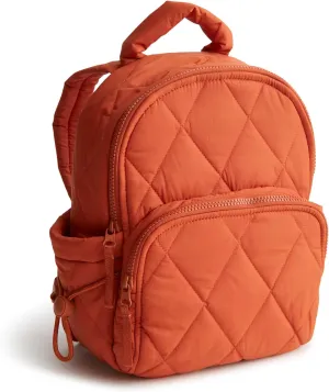 Vera Bradley Women's Featherweight Small Banbury Backpack, Potter's Clay, One Size