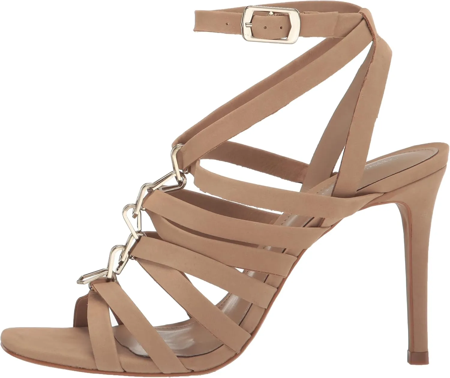 Vince Camuto Women's Aloninna Lace Up Stiletto Sandal Heeled