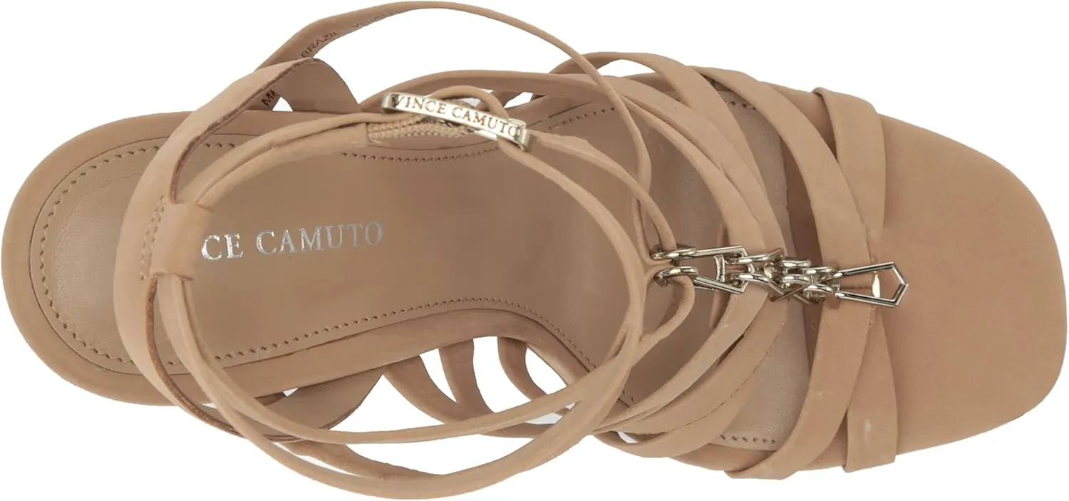 Vince Camuto Women's Aloninna Lace Up Stiletto Sandal Heeled