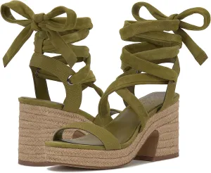 Vince Camuto Women's Roreka Lace Up Espadrille Sandal Wedge
