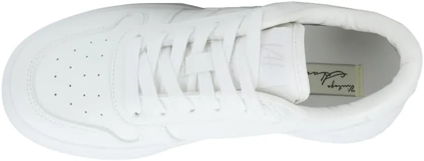 Vintage Havana Womens Fresh Metallic Lace Up Sneakers Shoes Casual - White