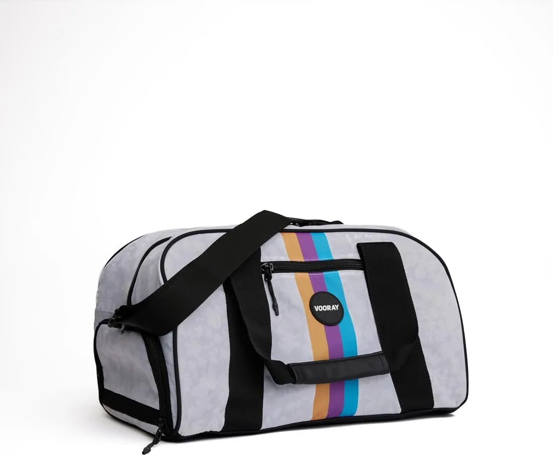 Vooray Burner Gym Duffel Bag, Gym Bag for Women and Men with Shoe Compartment, Weekender, Overnight & Travel Duffel for Sports and Workout